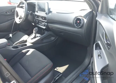 2022 Hyundai Kona N Line из США, поврежденный, VIN KM8K33A31NU793864